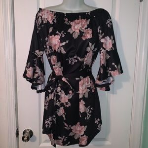 Off the shoulder dress